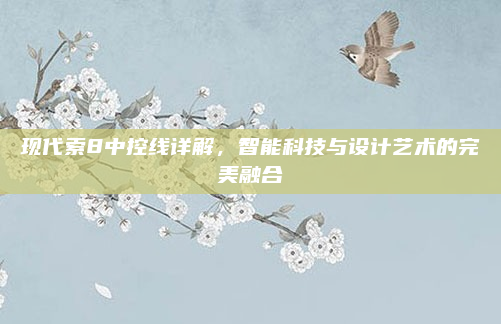 现代索8中控线详解，智能科技与设计艺术的完美融合