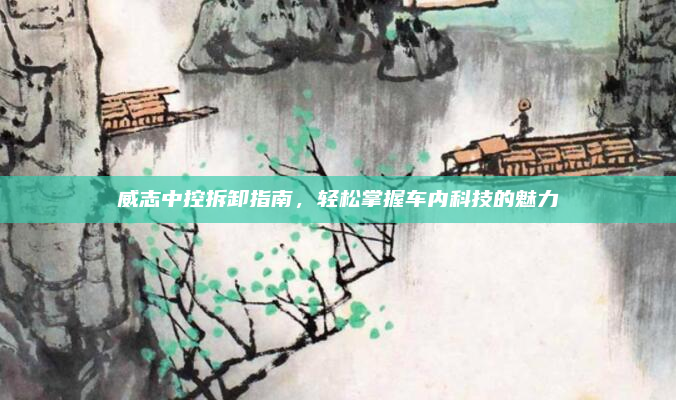 威志中控拆卸指南，轻松掌握车内科技的魅力