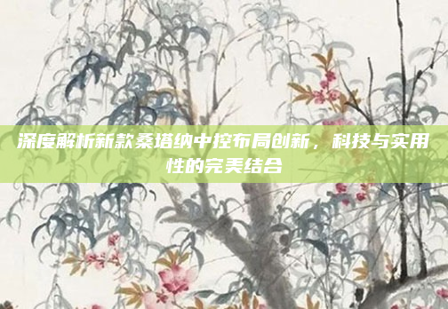 深度解析新款桑塔纳中控布局创新，科技与实用性的完美结合