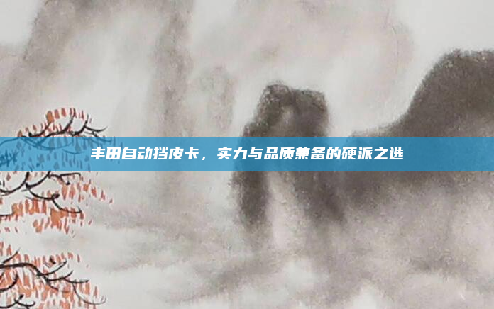 丰田自动挡皮卡，实力与品质兼备的硬派之选