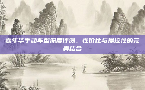 嘉年华手动车型深度评测,性价比与操控性的完美结合