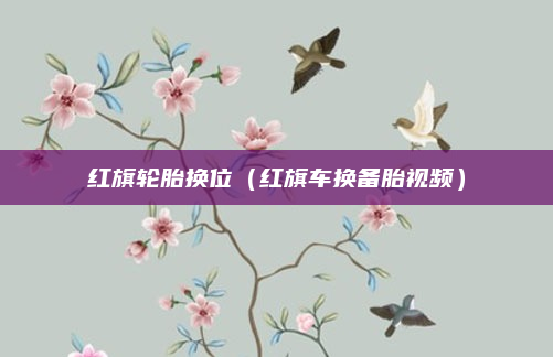 红旗轮胎换位（红旗车换备胎视频）