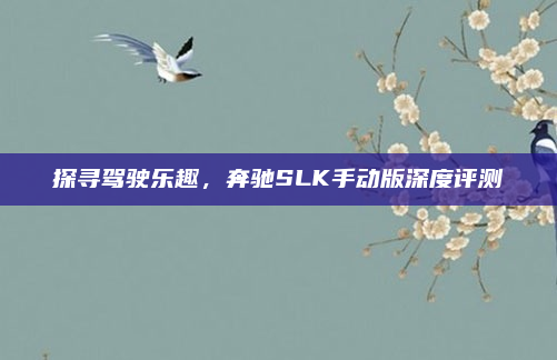 探寻驾驶乐趣，奔驰SLK手动版深度评测