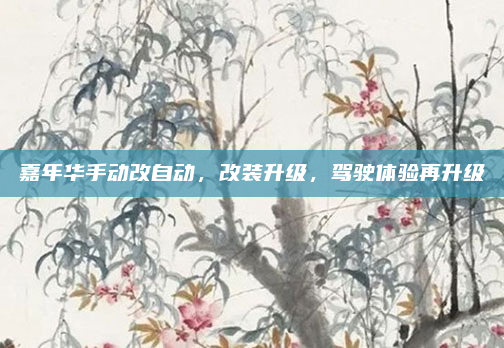 嘉年华手动改自动，改装升级，驾驶体验再升级