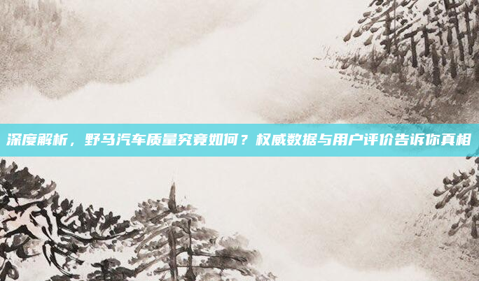 深度解析，野马汽车质量究竟如何？权威数据与用户评价告诉你真相