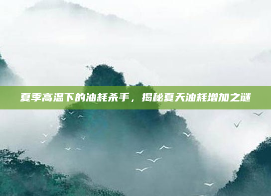 夏季高温下的油耗杀手,揭秘夏天油耗增加之谜